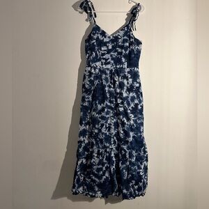 BAC blue summer casual dress